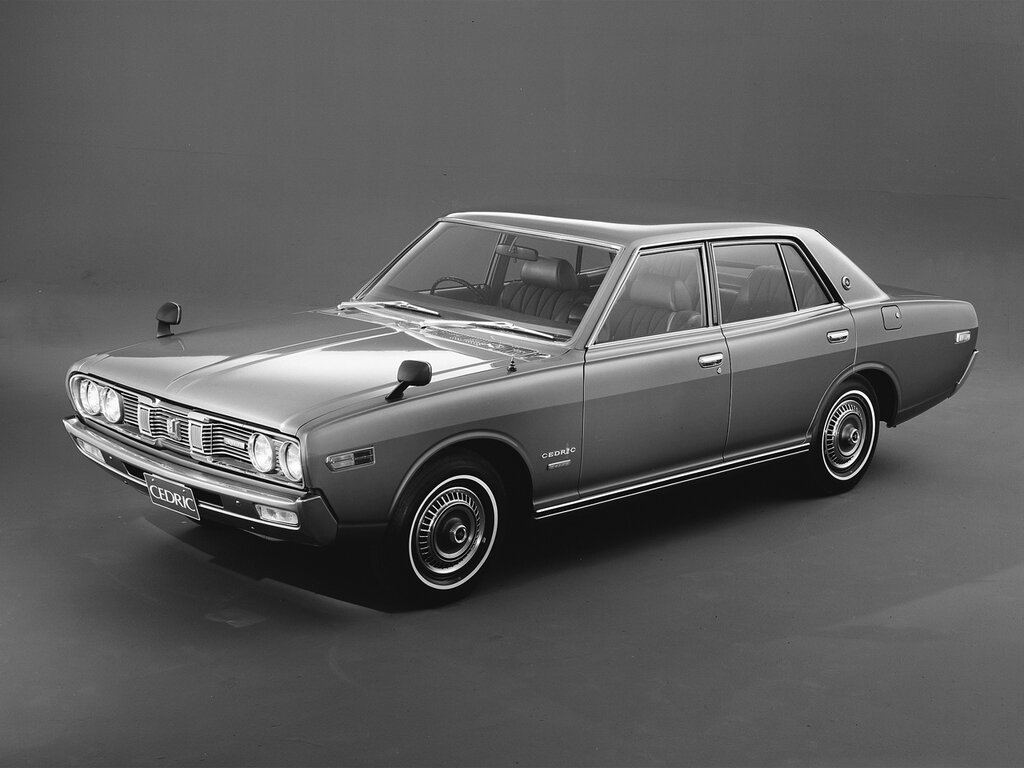 Nissan Cedric (230, H230, N230) 3 поколение, рестайлинг, седан (07.1972 - 05.1975)
